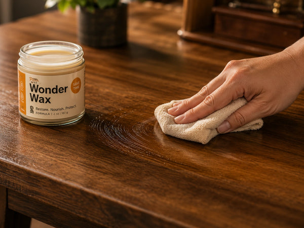 Allow the product to absorb naturally.
